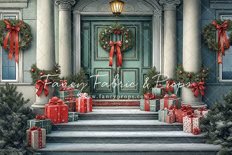 Mistletoe Manor Doors - With Sweep Option