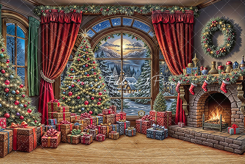 Moonlight & Mistletoe - with Sweep Option