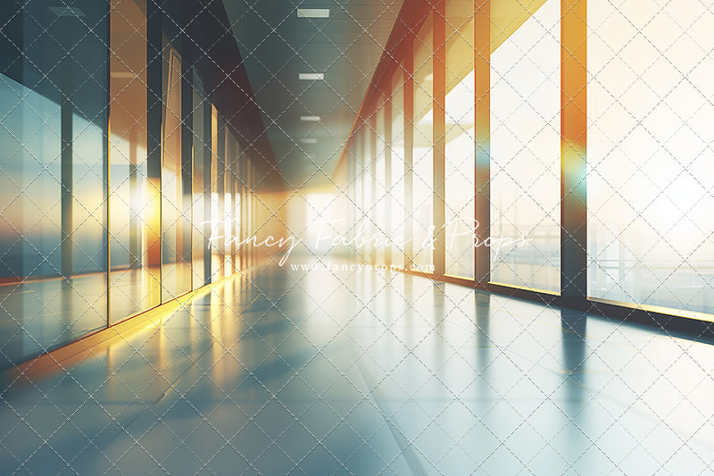 Morning Office - Horizontal Headshot Photography Backdrop