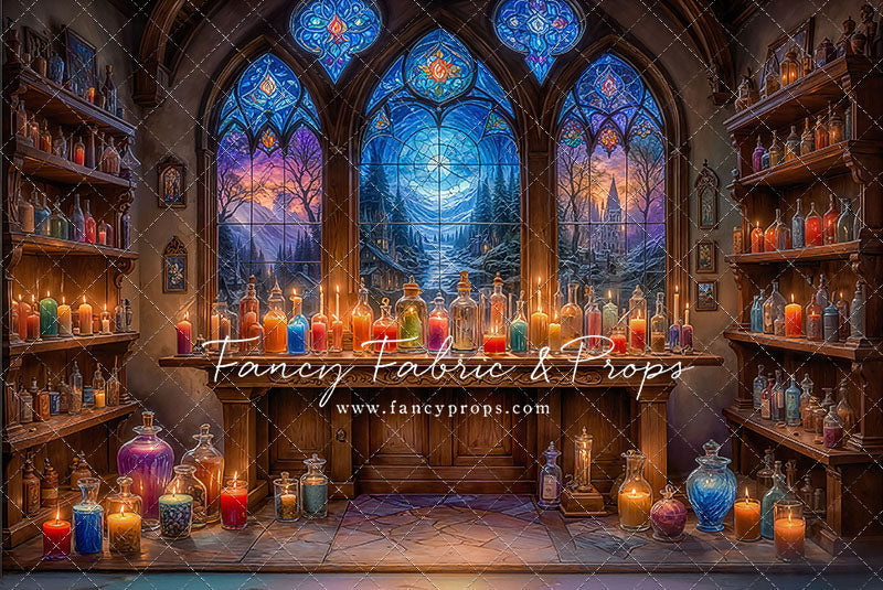 Mystic Potion Emporium - Cement Floor - With Sweep Option