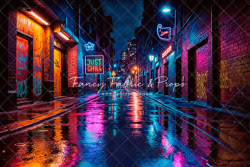 Neon Alley - With Sweep Option