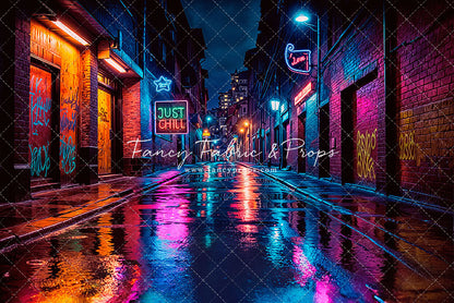 Neon Alley - With Sweep Option