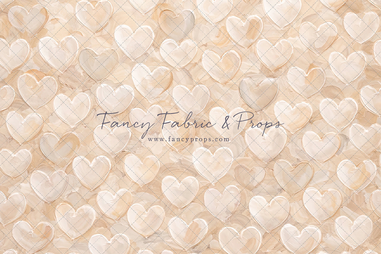 Neutral Abstract Hearts - Petite