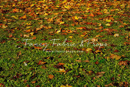 Nighttime Grassy Fall Floor - Mat Floor