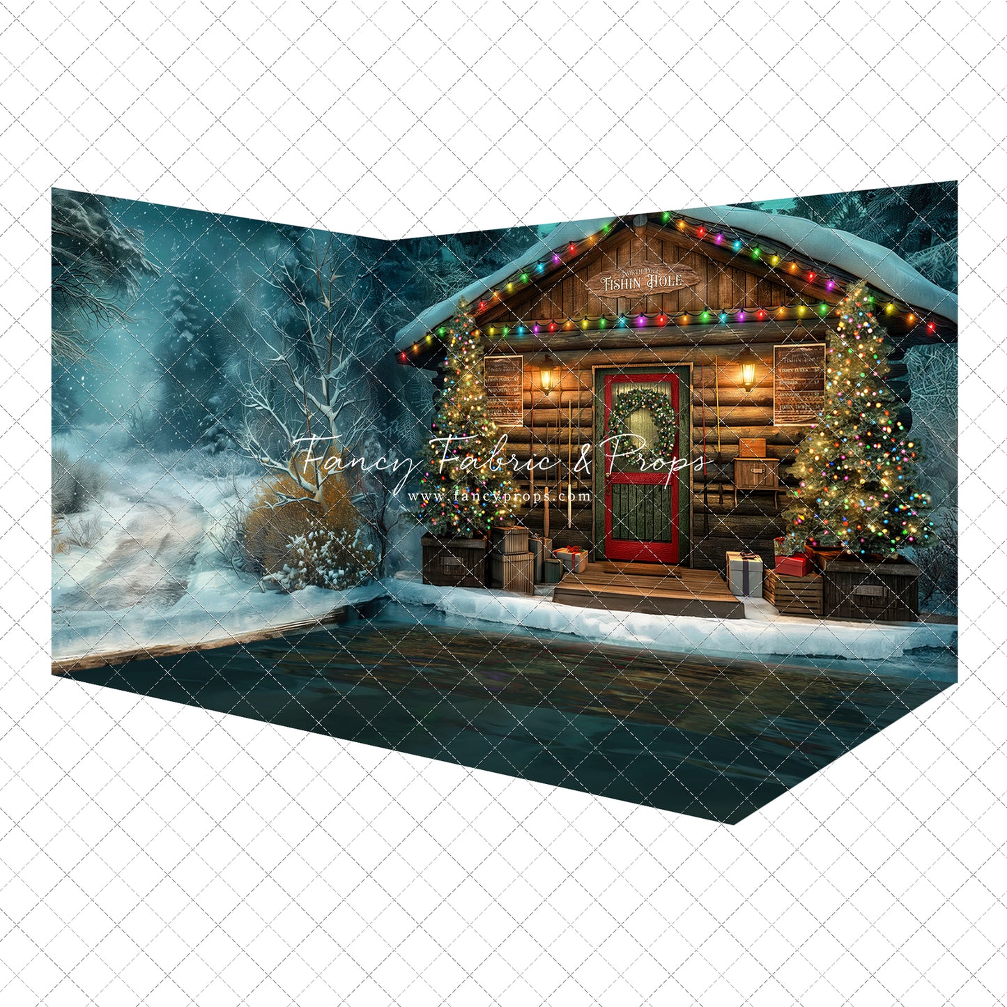 North Pole Fishing Hole - Water Floor - Room