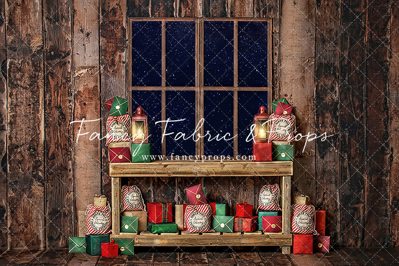 North Pole Mail Room Window