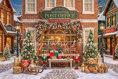 North Pole Post Office - with Sweep Option