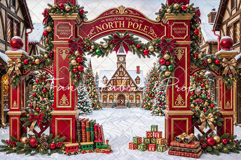 North Pole Town Hall - with Sweep Option
