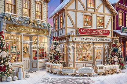 North Pole Village  - with Sweep Option