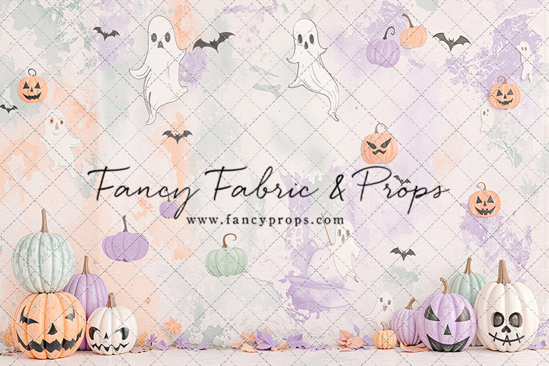 Pastel Pumpkin Parade - With Sweep Option