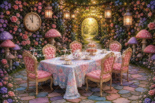 Pastel Tea Party - With Sweep Option