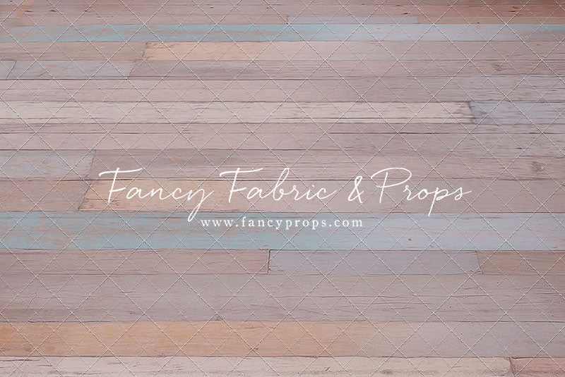 Pastel Wood Mat Floor