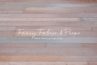 Pastel Wood Mat Floor