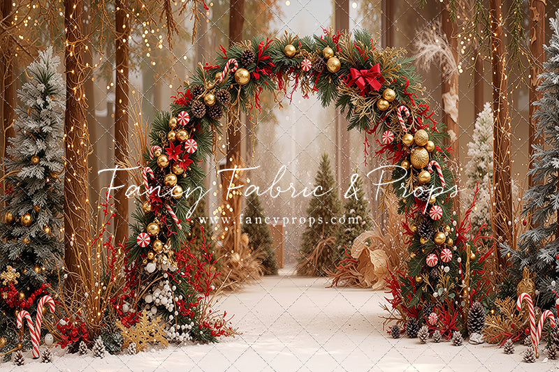 Peppermint & Pine Archway - With Sweep Option