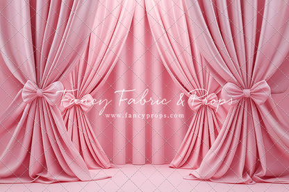 Pink Bow Drama - With Sweep Option