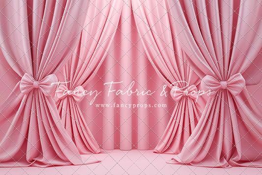 Pink Bow Drama - With Sweep Option