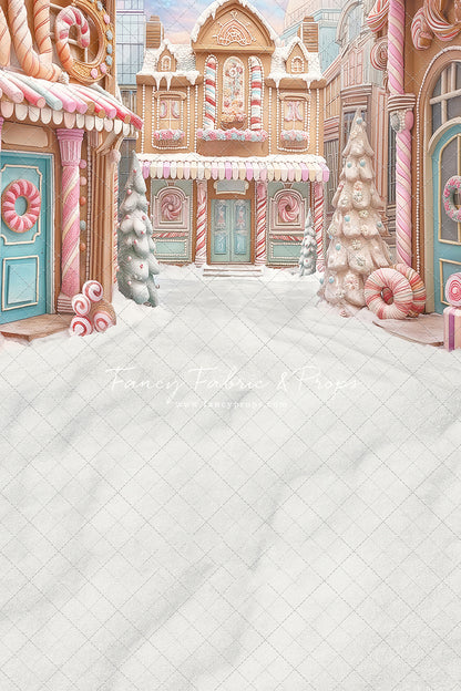 Pastel Gingerbread Street - With Sweep Option