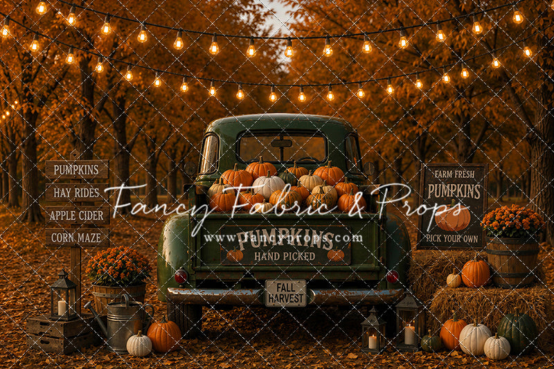 Pumpkin Truck - With Sweep Option