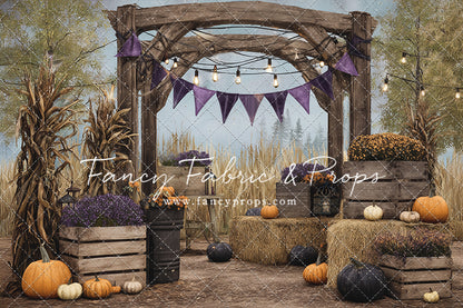 Pumpkin & Plum Harvest - with Sweep Option