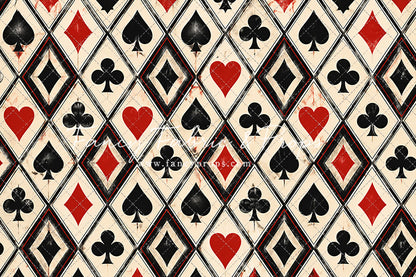 Queen's Card Suit Tiles