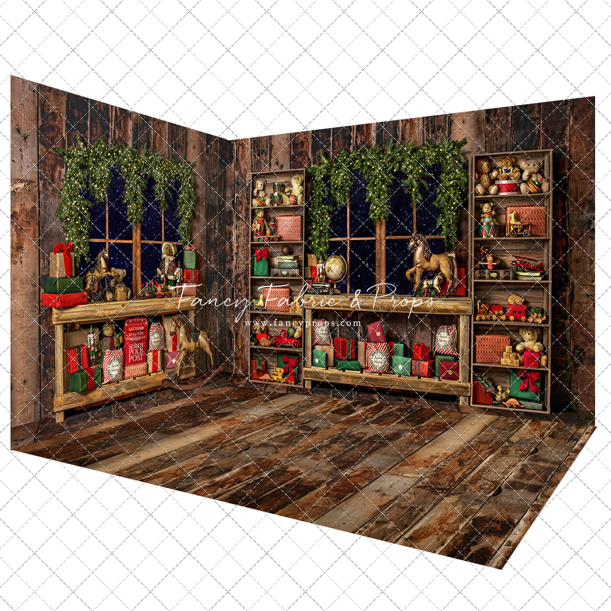 Santa's North Pole Workshop - Room – Fancy Fabric & Props