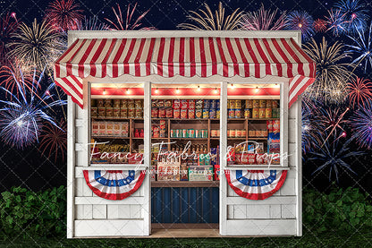 Old Glory Fireworks Shop - With Sweep Option