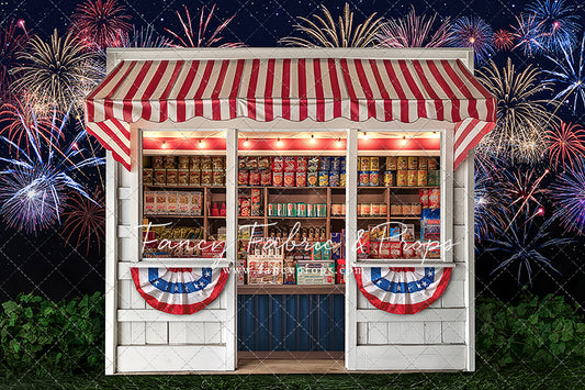 Old Glory Fireworks Shop - With Sweep Option