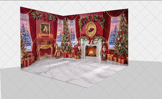 Scarlet Ballerina Christmas - Room Set