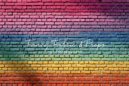 Rainbow Riot Brick - With Sweep Option