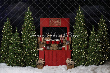 Nighttime Cocoa Stand