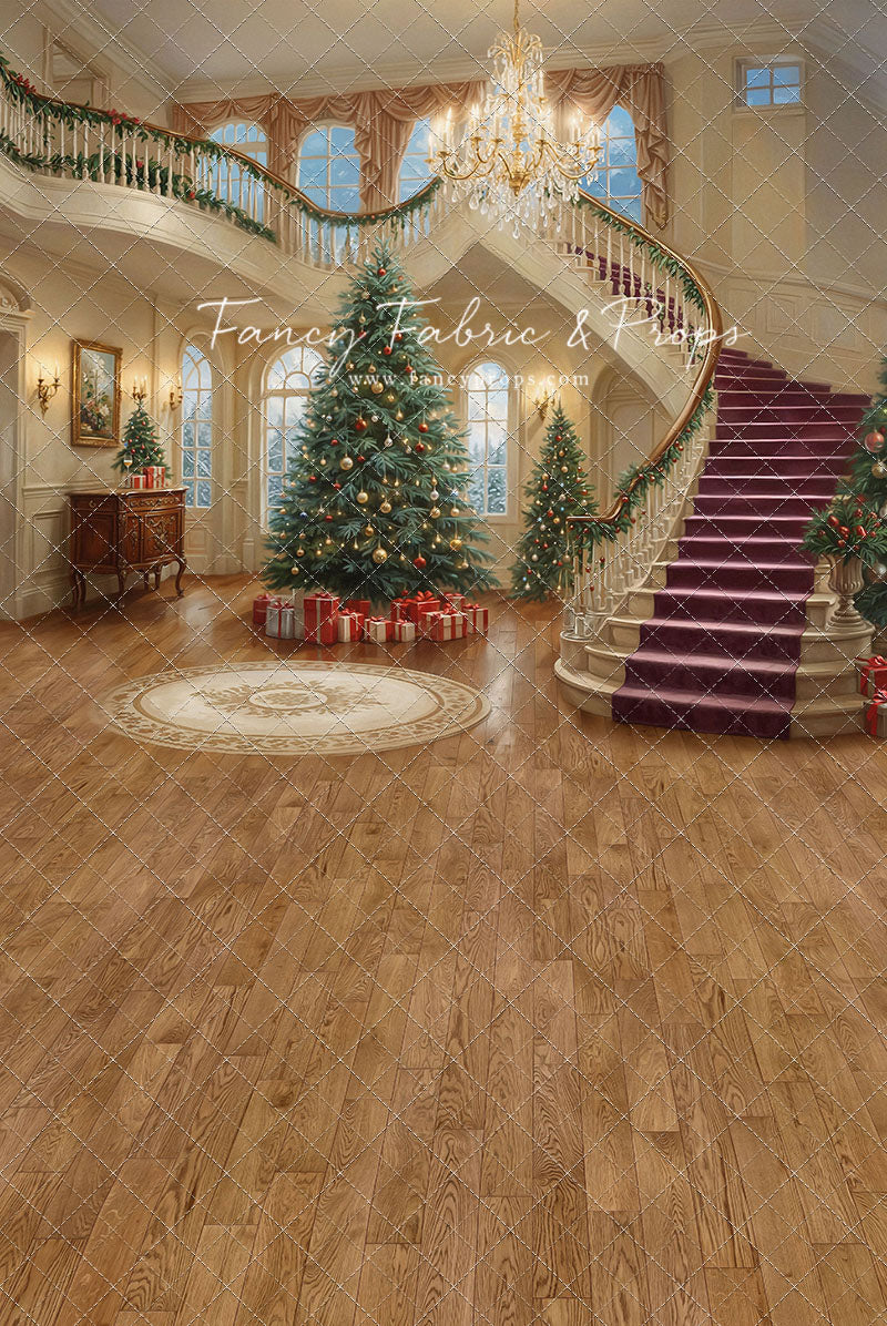 Regal Christmas Staircase - with Sweep Option