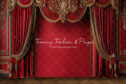 Regal Red Chamber Wall - With Sweep Option