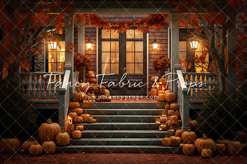 Rich Autumn Porch