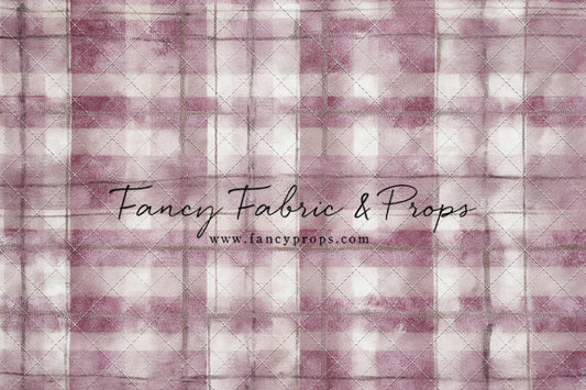 Rose Mist Plaid - With Sweep Option
