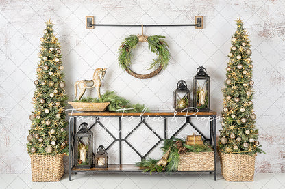 Rustic Elegance Christmas Display