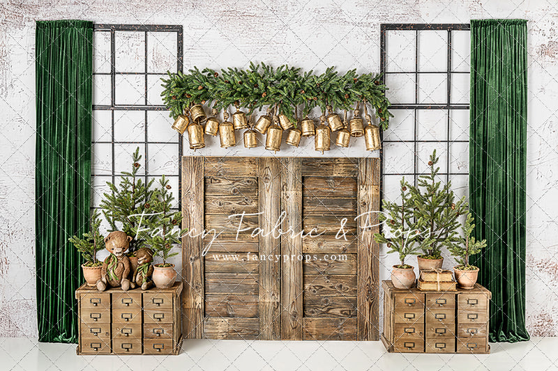 Rustic Holiday Melody Headboard