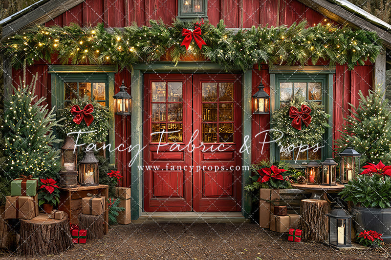 Rustic Noel General Store - with Sweep Option