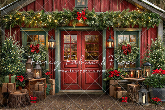 Rustic Noel General Store - with Sweep Option