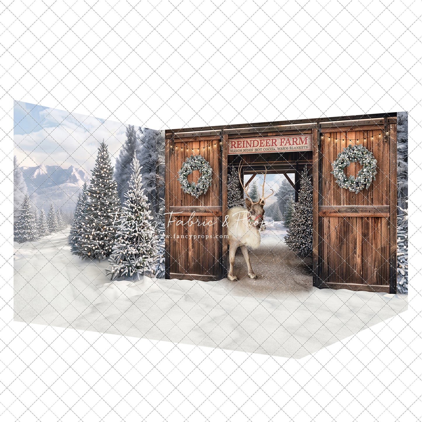 Snowy Mountain Reindeer Farm - With Reindeer - Room