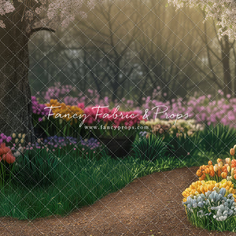 Rustic Spring Flower Stand Trail - 8x7' & 8x8' Only