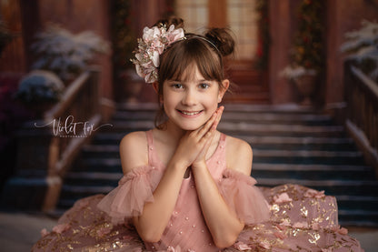 Glistening Snowy Entry - With Sweep Option