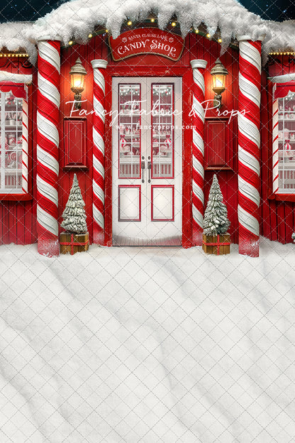 Santa Claus Lane Candy Shop - With Sweep Option