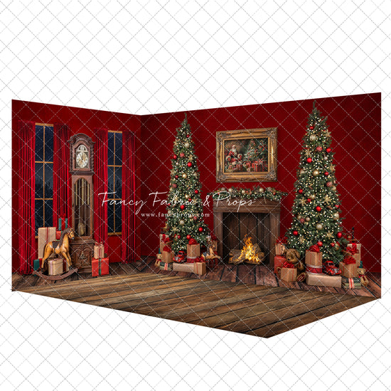 Santa's Fireside Mantle - Room