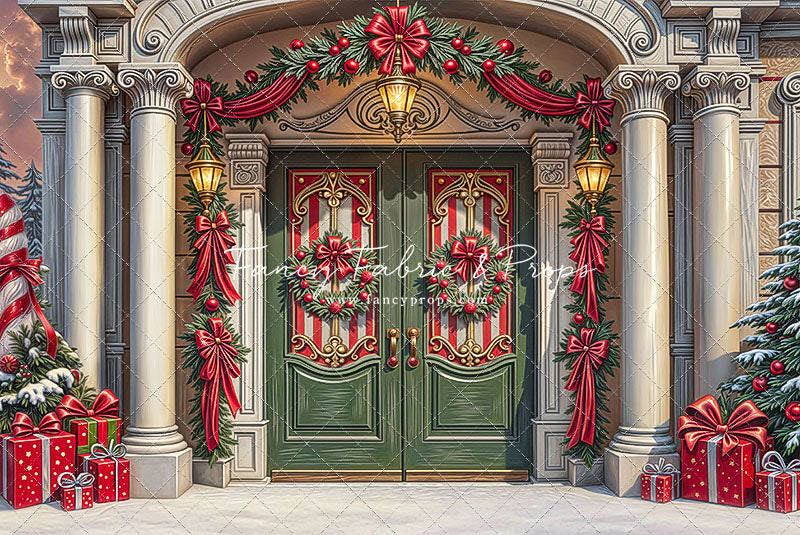 Santa's Sweet Entrance - with Sweep Option