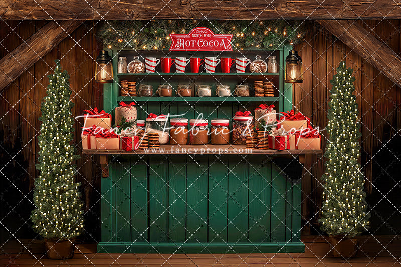 Santa's Cocoa Corner - with Sweep Option