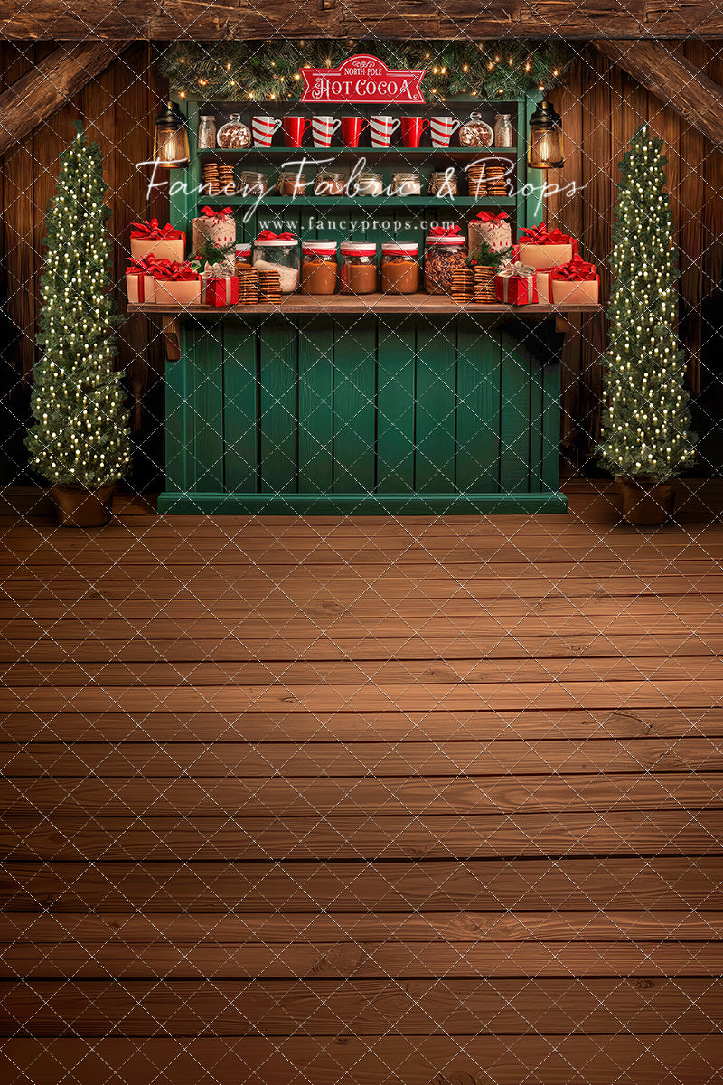 Santa's Cocoa Corner - with Sweep Option