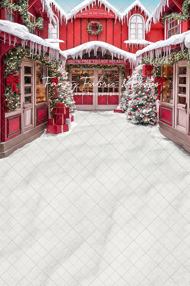 North Pole Village Square - With Sweep Option