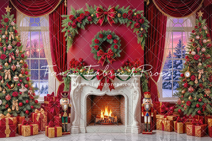 Scarlet Christmas Room - with Sweep Option