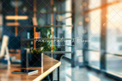 Skyscraper View - Horizontal Headshot Photography Backdrop