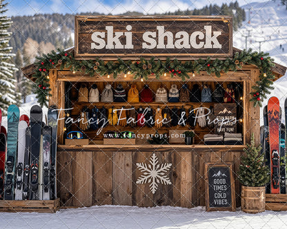 Snow Day Ski Shack - With Sweep Option